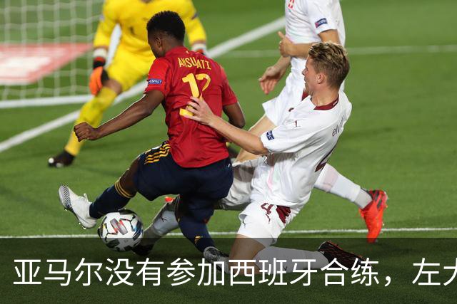 亚马尔没有参加西班牙合练，左大腿上还缠着绷带